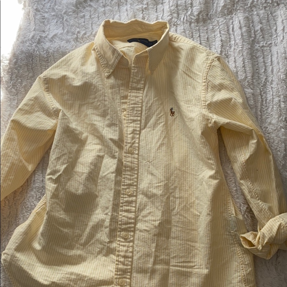 yellow polo